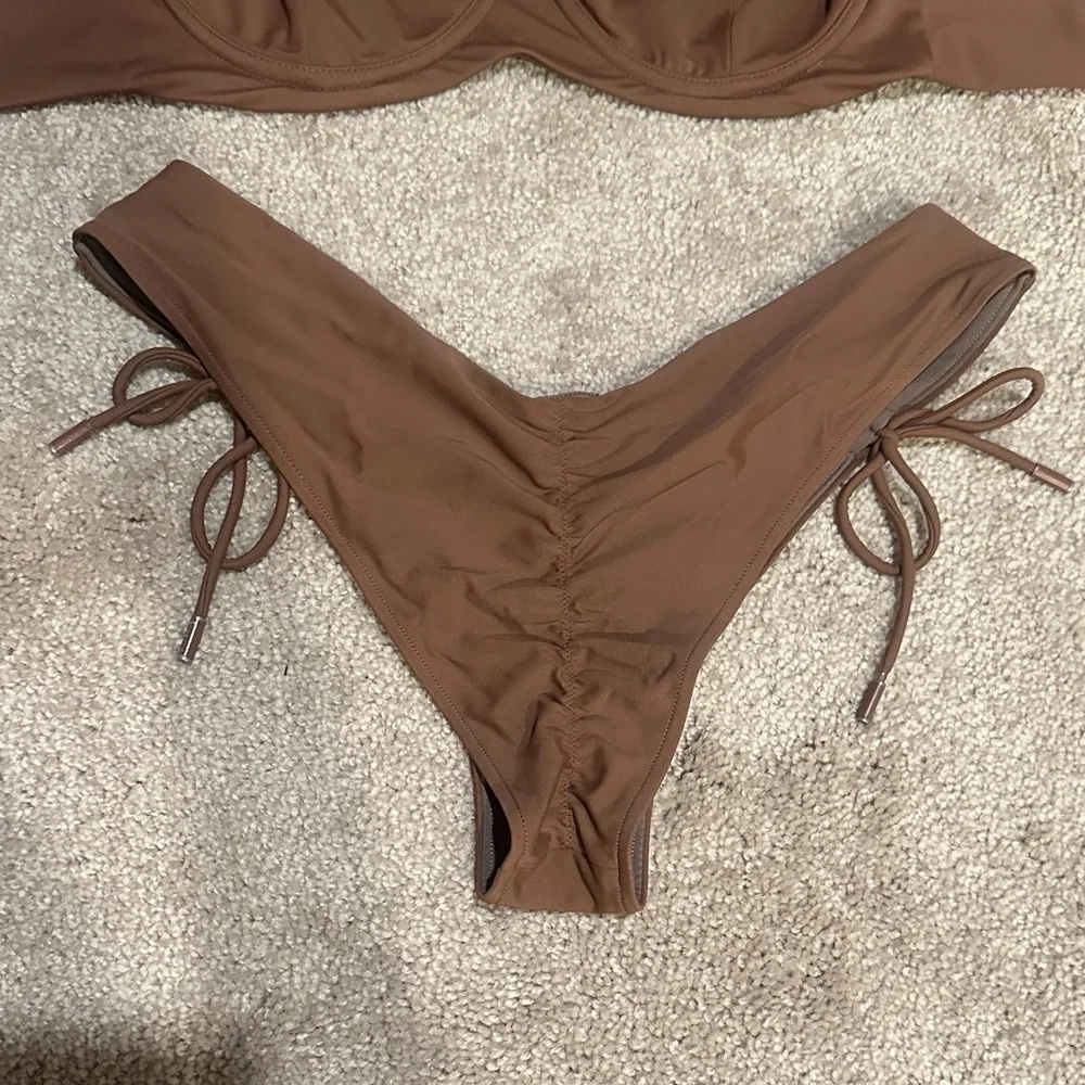 Blackbough Brown Bikini Set - Picture 2 of 7